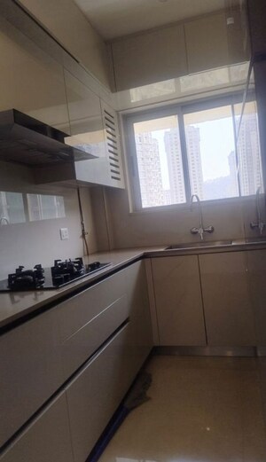Kitchen in 3 BHK Apartment at Hiranandani Highland, Powai – for Rent