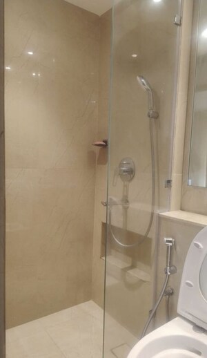 Bathroom in 3 BHK Apartment at Hiranandani Highland, Powai – for Rent