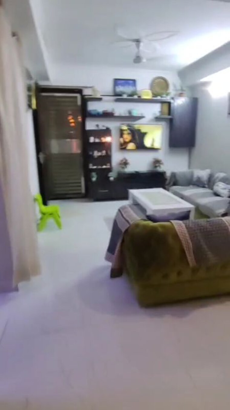 Living Room, novel-homes 3 Bedroom 1400 Sq.Ft. Builder Floor In Sector 49 Noida 10213628