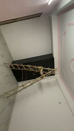 Staircase in 3 BHK Builder Floor at Novel Homes, Sector 49 – for Sale