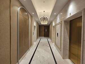 Building Lobby in 3 BHK Apartment at Lodha Bellagio, Powai – for Rent