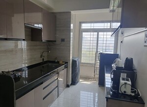 Kitchen in 2 BHK Apartment at Lake View Apartments Powai, Powai – for Rent