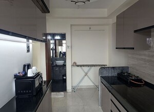 Kitchen in 2 BHK Apartment at Lake View Apartments Powai, Powai – for Rent