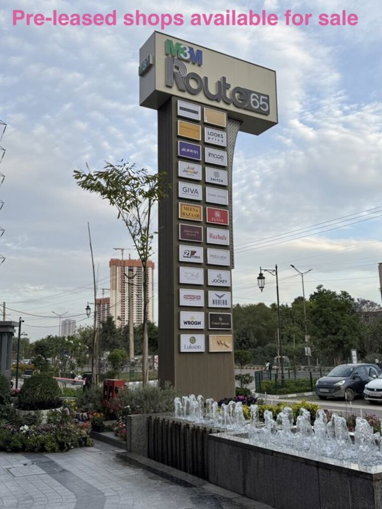 Exterior View, m3m-route-65 Commercial Showroom 800 Sq.Ft. In Sector 65 Gurgaon 10212849