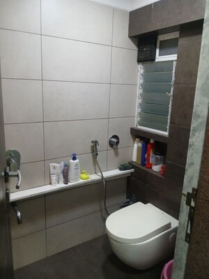 Bathroom in 1 RK Apartment at Khar West – for Rent