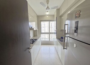 Bathroom in 2 BHK Apartment at Hiranandani Atlantis, Powai – for Rent