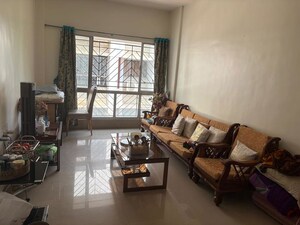 Living Room in 1 BHK Apartment at Sunshine  Court, Kalyani Nagar – for Rent