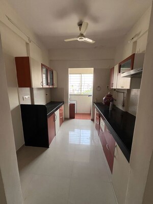 Kitchen in 2.5 BHK Apartment at Vrindavan Elegance, Wakad – for Rent