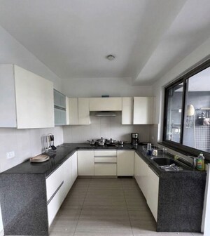 Kitchen in 2 BHK Apartment at Wadhwa The Address Boulevard, Ghatkopar West – for Rent