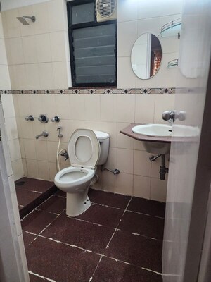 Bathroom in 3 BHK Apartment at Clover Village, Wanowrie – for Rent
