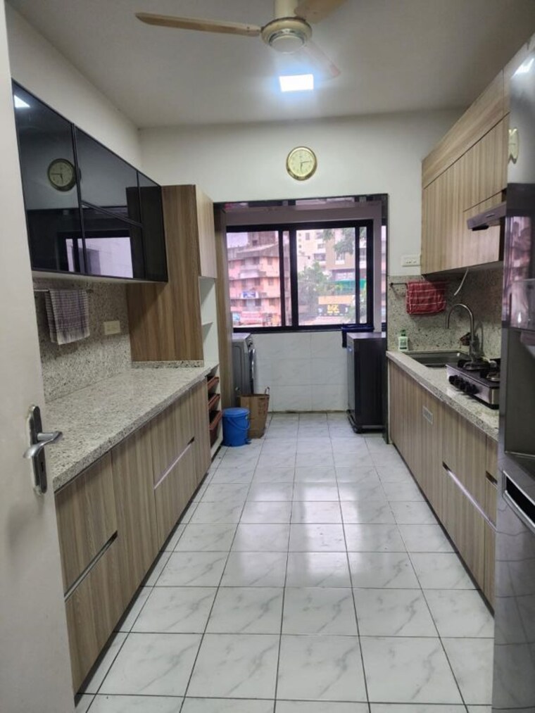 Kitchen, clover-village 3 Bedroom 1600 Sq.Ft. Apartment In Wanowrie Pune 10213748