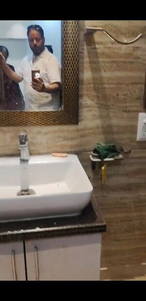 Bathroom in 2 BHK Builder Floor at Lajpat Nagar I – for Sale