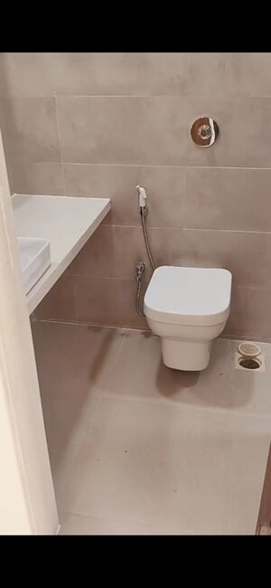 Bathroom in 2 BHK Apartment at Lotus Sky Garden, Malad West – for Rent