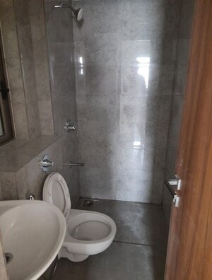 Bathroom in 2 BHK Apartment at Sheth Irene, Malad West – for Rent