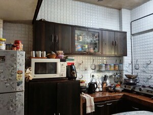 Kitchen in 1 BHK Apartment at Lokgram Complex, Kalyan East – for Sale