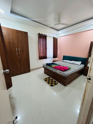 Bedroom in 1 BHK Apartment at Dreams Aakruti, Hadapsar – for Rent
