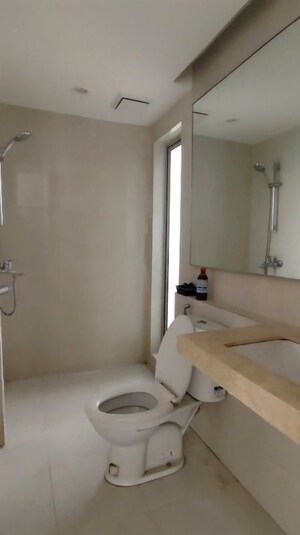 Bathroom in 2 BHK Apartment at Hiranandani Eagleridge Wing A, Thane West – for Rent