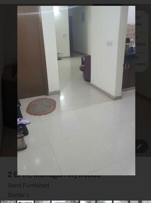 Bathroom in 2 BHK Apartment at Mahagun Mywoods, Sector 16c Greater Noida – for Rent