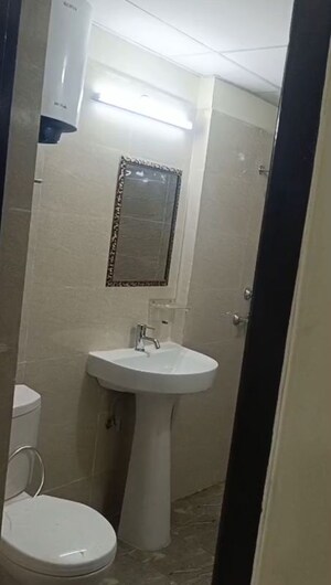 Bathroom in 3 BHK Apartment at Amrapali Terrace Homes, Tech Zone 4 Greater Noida – for Rent
