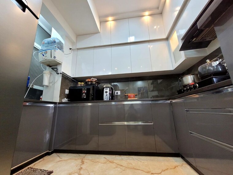 Kitchen, mahagun-mywoods 3 Bedroom 1370 Sq.Ft. Apartment In Sector 16c Greater Noida Greater Noida 10213954