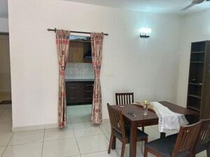 Living Room in 2 BHK Apartment at Prestige Willow Tree, Vidyaranyapura – for Rent