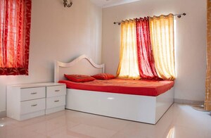 Bathroom in 3 BHK Apartment at Arvind Bel Air, Yelahanka – for Rent