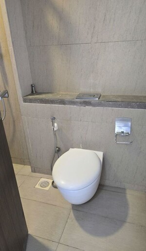 Bathroom in 3 BHK Apartment at Wadhwa The Address Boulevard, Ghatkopar West – for Rent