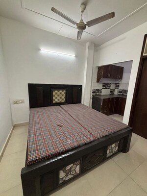 Bedroom in 1 RK Apartment at Mohit House, Sushant Lok I – for Rent