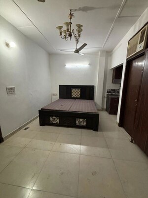 Kitchen in 1 RK Apartment at Mohit House, Sushant Lok I – for Rent