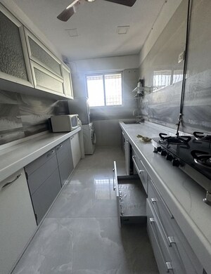 Kitchen in 4 BHK Apartment at Ghatkopar East – for Rent