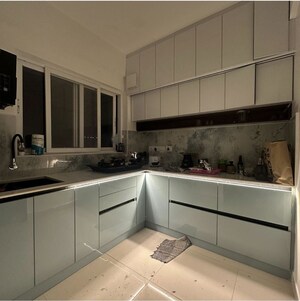 Kitchen in 2 BHK Apartment at Adarsh Greens, Kogilu – for Rent