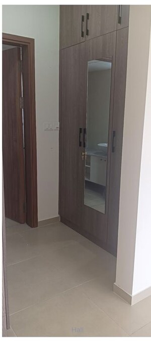 Bathroom in 2 BHK Apartment at Bhartiya City Nikoo Homes 4, Thanisandra Main Road – for Rent