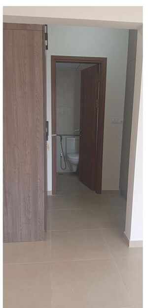 Building Lobby in 2 BHK Apartment at Bhartiya City Nikoo Homes 4, Thanisandra Main Road – for Rent