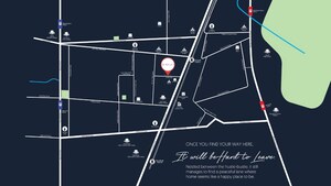 3 BHK Apartment – Map Location View at Bhatia Auriga 9, Borivali West - for Sale