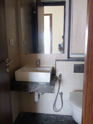 Bathroom in 2.5 BHK Apartment at Goregaon West – for Rent