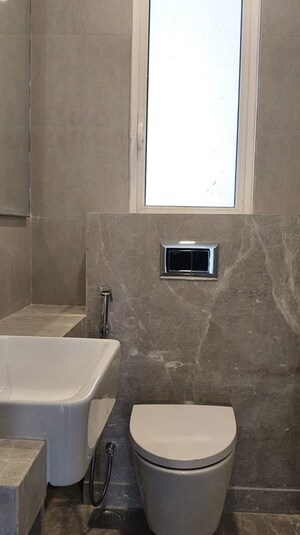 Bathroom in 3 BHK Apartment at Indiabulls Sky Forest, Lower Parel – for Rent