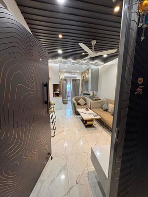 Living Room in 3 BHK Apartment at Srijan Natura, New Alipore – for Sale