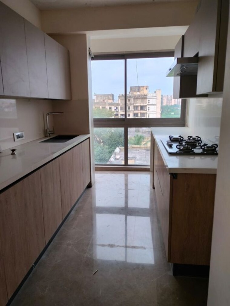 Kitchen, lotus-aurus 3 Bedroom 1650 Sq.Ft. Apartment In Andheri West Mumbai 9232513