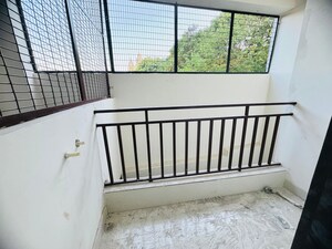 Balcony in 1 BHK Apartment at Risland Sky Mansion, Chattarpur – for Rent