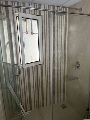 Bathroom in 3 BHK Apartment at Central Park Flower Valley Aqua Front Towers, Sohna Sector 33 – for Rent