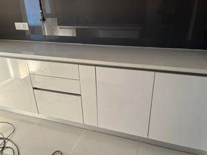 Kitchen in 3 BHK Apartment at Central Park Flower Valley Aqua Front Towers, Sohna Sector 33 – for Rent