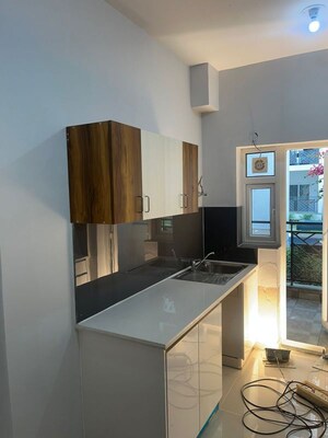 Kitchen in 3 BHK Apartment at Central Park Flower Valley Aqua Front Towers, Sohna Sector 33 – for Rent