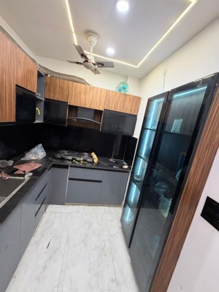 Kitchen, dwarka mor 2 Bedroom 670 Sq.Ft. Builder Floor In Dwarka Mor Delhi 10214089