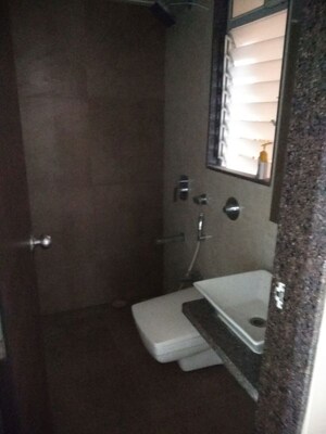 Bathroom in 3 BHK Apartment at Veena Serenity, Chembur – for Rent