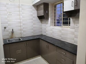 Kitchen in 1 BHK Builder Floor at Hsr Layout – for Rent