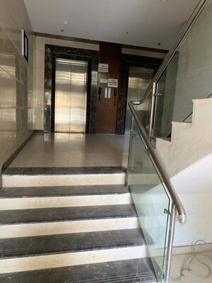 Staircase in 2 BHK Apartment at Khandelwal Sai Iconic, Andheri West – for Rent