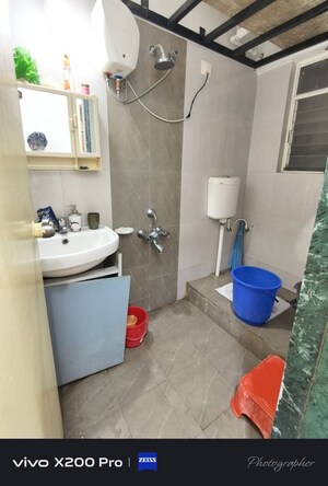 Bathroom in 2 BHK Apartment at Wadgaon Sheri – for Sale