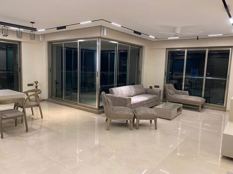 Living Room, raj-grandeur 4 Bedroom 2200 Sq.Ft. Apartment In Powai Mumbai 10214156