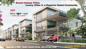 4 BHK Villa – Exterior View View at Kollur - for Sale