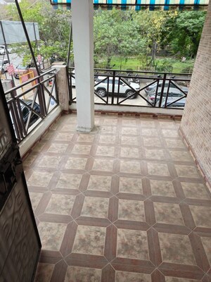 Balcony in 2 BHK Apartment at Paschim Vihar – for Rent